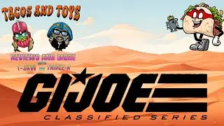 GI Joe Classified Low-Light, Spirit Iron-Knife, Roadblock, Tripwire, Doc, Creeper, and Shockwave.