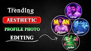Trending Instagram Profile Photo Editing | Instagram Dp Editing In 1 Click | Profile Photo Editing