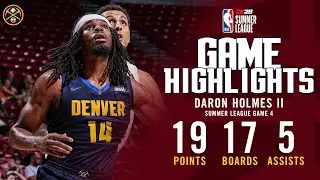 DaRon Holmes II Highlights vs. Clippers 📺 Game 4 | 2025 NBA 2K Summer League
