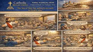 Catholic Reflections - Friday 16 January 2026, Friday of week 1 in Ordinary Time, Mark 2:1&ndash;12