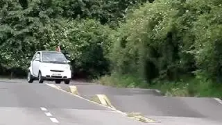 smart fortwo 0.8 cdi on Brabus test road