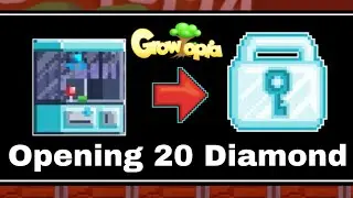 Opening 20 Diamond Bonanaza | Growtopia