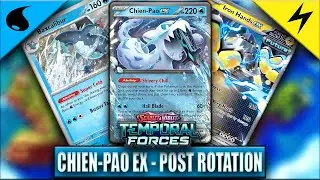 Chien Pao ex Baxcalibur is still a *TOP* deck post rotation in the Pokemon TCG!