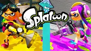 Splatoon Wii U Sploosh-O-Matic! Kraken Tower Cap .96 Gal Deco Online Gameplay Walkthrough PART 22