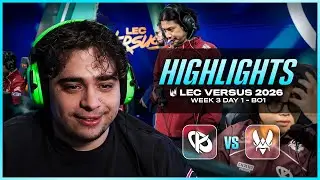 KC vs VIT Highlights | kyeahoo nous sort sa Cassiopeia contre Vitality ! (LEC Versus 2026)