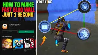 1000% Working Auto Gloo Wall App Free Fire | One Tap Fast Golo Wall 🔥 GAMING BAD BOY