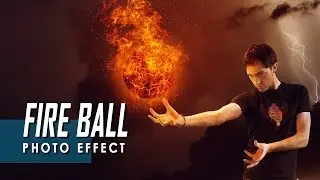 Making Fire Ball Manipulation Effect In Photoshop