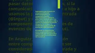 Comunicacion Entre Componentes #angular