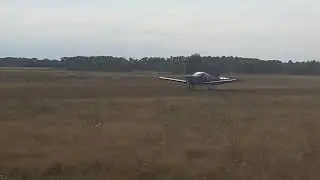 zlin 142 взлет