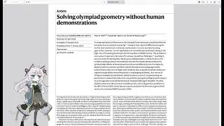 How Do AI Systems Solve Olympiad Math Problems? AlphaGeometry Paper Explained