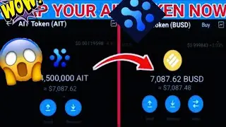 ওয়াও ait token থেকে বিশাল profit.ait coin on binance . সারপ্রাইজ।