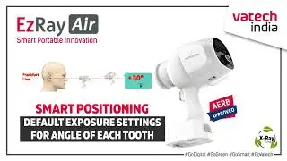 EzRay Air Portable - высокочастотный портативный дентальный рентген | Vatech (Ю. Корея)