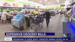 Expensive grocery store bills