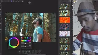 Easy New Cinematic Orange & Teal Look Affinity Photo iPad Tutorial