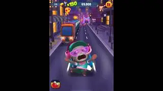 Talking Tom Gold Run Gameplay Video: Funny Fails of Streamer Tom during the Lava Escape! 🌋🐱