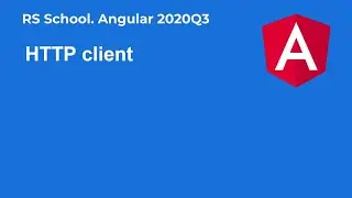 Angular 2020 Q3 HttpClient