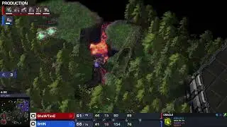 StarCraft II LotV - ShoWTimE vs SHIN - Ley Lines [PvZ]