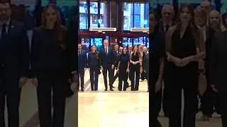 Princess Leonor, Queen Letizia, King Felipe and Infanta Sofia at Princess of Asturias Awards Concert