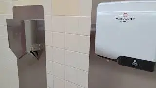 World Dryer SLIMdri Hand Dryer (and Dyson Airblade V)