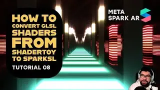 Neon Bridge Shader - Converting GLSL to SparkSL - Tutorial 08