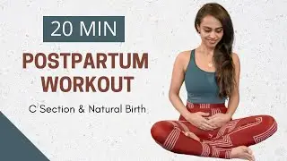 POSTPARTUM WORKOUT | After C-Section & Normal Delivery || Diastasis Recti