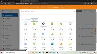 How to upload a file in Moodle