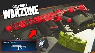ZERO RECOIL HONEY BADGER LOADOUT! (Call of Duty WARZONE)