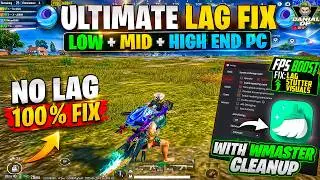 STOP LAG ! Gameloop 2026 Lag Fix Settings for Low, Mid & High-End PC | PUBG Mobile