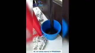 Bluebee Services - AC servicing by Jet spray machine #bluebeeservices