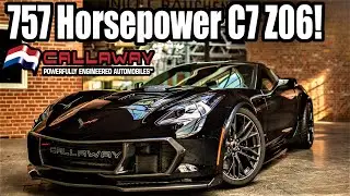 УДИВИТЕЛЬНЫЙ C7 Z06 МОЩНОСТЬЮ 757 ЛОШАДЕЙ в Corvette World! Взрыв из прошлого
