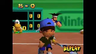 Mario Tennis 64 Doubles Moonlight Cup - Alex and Harry (GBC Characters)