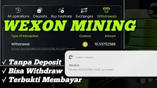 UPDATE !! TANPA DEPOSIT BISA WD | TERBUKTI MEMBAYAR | DARI WEBSITE WEXON MINING