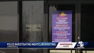 Springdale police investigating deadly shooting at nightclub