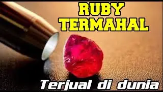 RUBY TERMAHAL YANG PERNAH TERJUAL DIDUNIA‼️