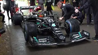 Esteban Gutierrez Drives Lewis Hamilton's 2021 Mercedes W12 F1 Car @ Goodwood Festival of Speed!