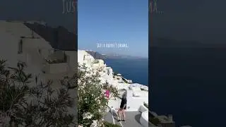 #CoupleDrama #WhatAWonderfulWorld  #ScenicView #VacationVibes #TravelFails #FunnyMoments #Santorini