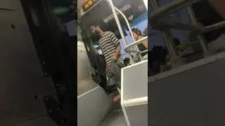 Fast video shot of Foothill transit 480 bus line east bound Pomona trans center California 