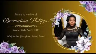 Homegoing Celebration of Bernadine I. Philippe Esq.
