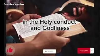 2 Peter 3:10 -13 The Day of the Lord