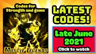 Muscle Legends Codes , Codes for free gems and strength , Latest Roblox Codes *LATE JUNE 2021*.
