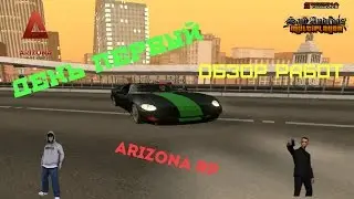 Arizona RP | День первый | Обзор работ