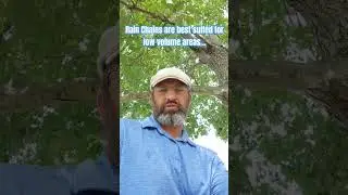 How NOT to rain chain!  #gutters #landscaping #handyman #drainage #diy #shorts