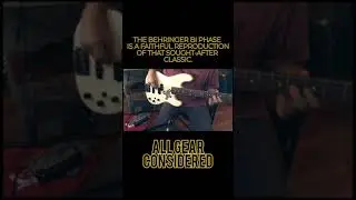 Behringer Bi Phase and a Fender Precision Bass Part 2