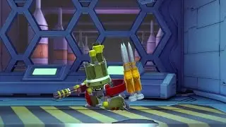 Mighty No. 9: No Damage Boss Fight - Battalion