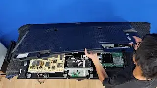 Sony OLED XR-65A95K Disassembly | Back Cover & Mainboard Removal