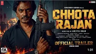 Chhota Rajan: Mumbai Mafia King - Trailer | Nawazuddin Siddiqui as Chhota Rajan | New Movies 2025