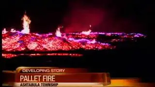Ashtabula Township pallet fire