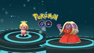 Pok&eacute;mon GO - Evolving Smoochum into Jynx ( Baby Pok&eacute;mon Evolution)