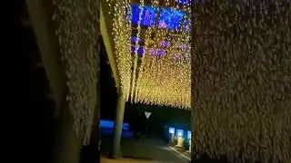 Mantianxing Waterfall Light Hanging Light String Curtain Light Ice Bar Light # Colorful Light