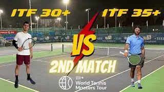 ITF Masters 30+ vs Top 50 ITF Masters 35+ Full Tennis Match